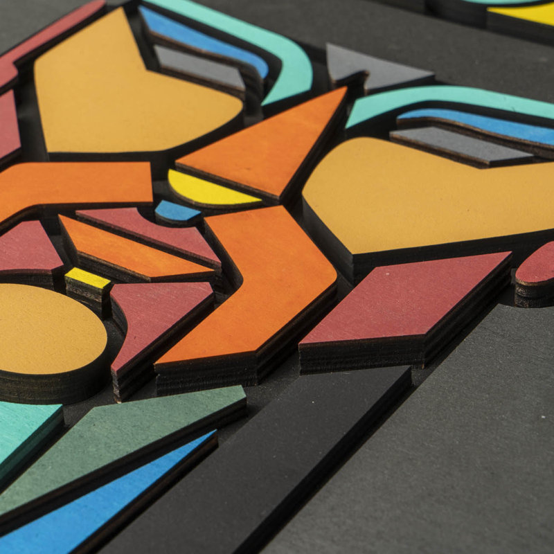 Abstract Wall Decor