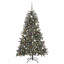 Arbre de Noël artificiel vidaXL avec 300 lumières DEL vertes 70,87 po-404952733-404952721