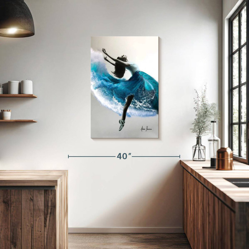Enn Wave Dance, 36" H x 24" W