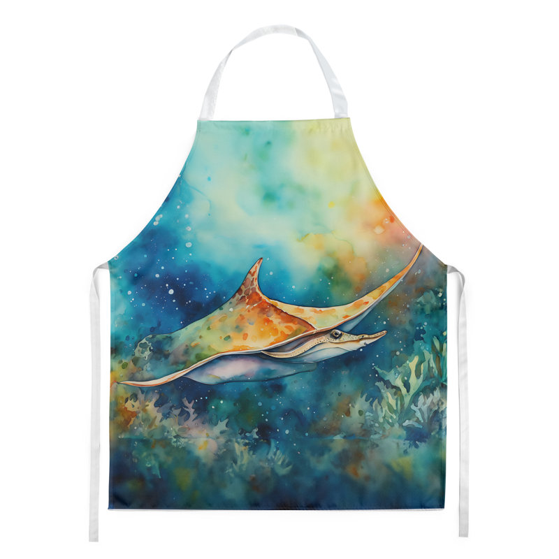 No Pattern Bib Apron
