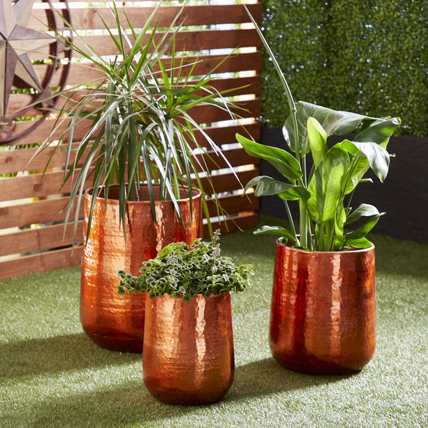 Timblin 16" Pot Planter, Copper