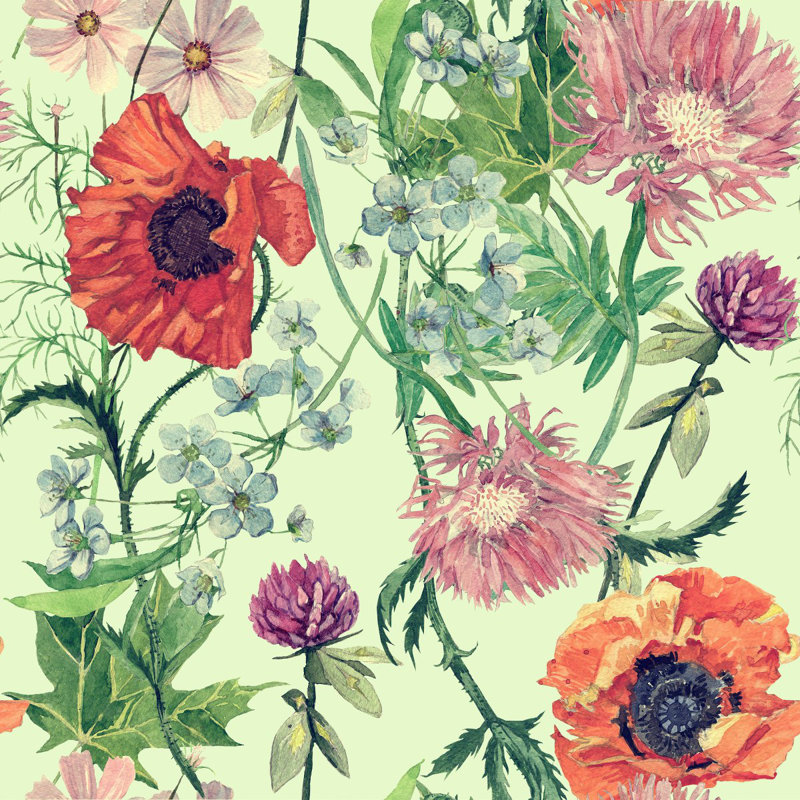 Peel & Stick Wall Mural, 1' W x 10.42' L