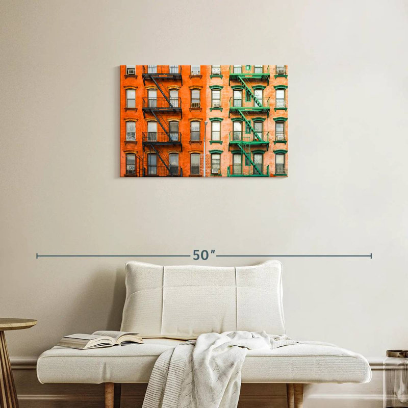 Lilie NYC Fire Escapes, H 20 po x l 30 po