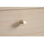 76.2cm W Farmhouse 5-Drawer Chest, Full Recessed Panel Detailing with Diamond Knobs-1309771830