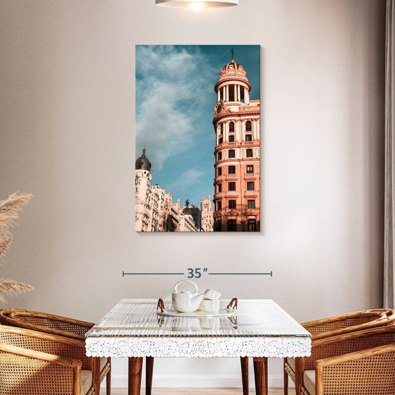 Nicci La Adriatica Building Madrid, 45" H x 30" W
