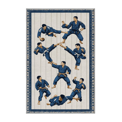  Tapis lavable de sport Judo