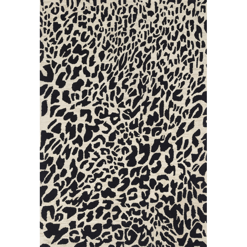 Masai Wool Animal Print Indoor Rug, Rectangle 2'3" x 3'9"