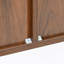 Armoire de rangement, buffet en bois avec pieds en fer pour le salon