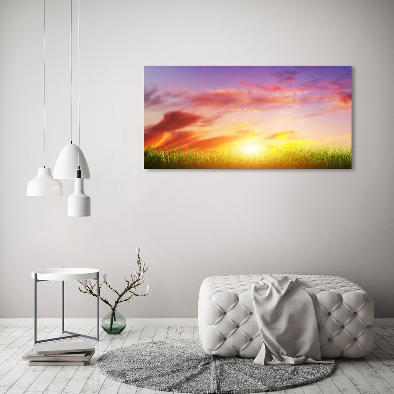 Sunset - No Frame Print on Canvas