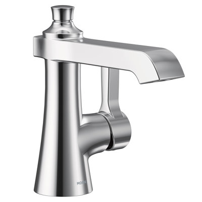 Flara Single Hole Bathroom Faucet with Drain Assembly