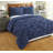  100% Cotton Machine Washable Floral Pattern Comforter with Sham Set-720160644-720160645