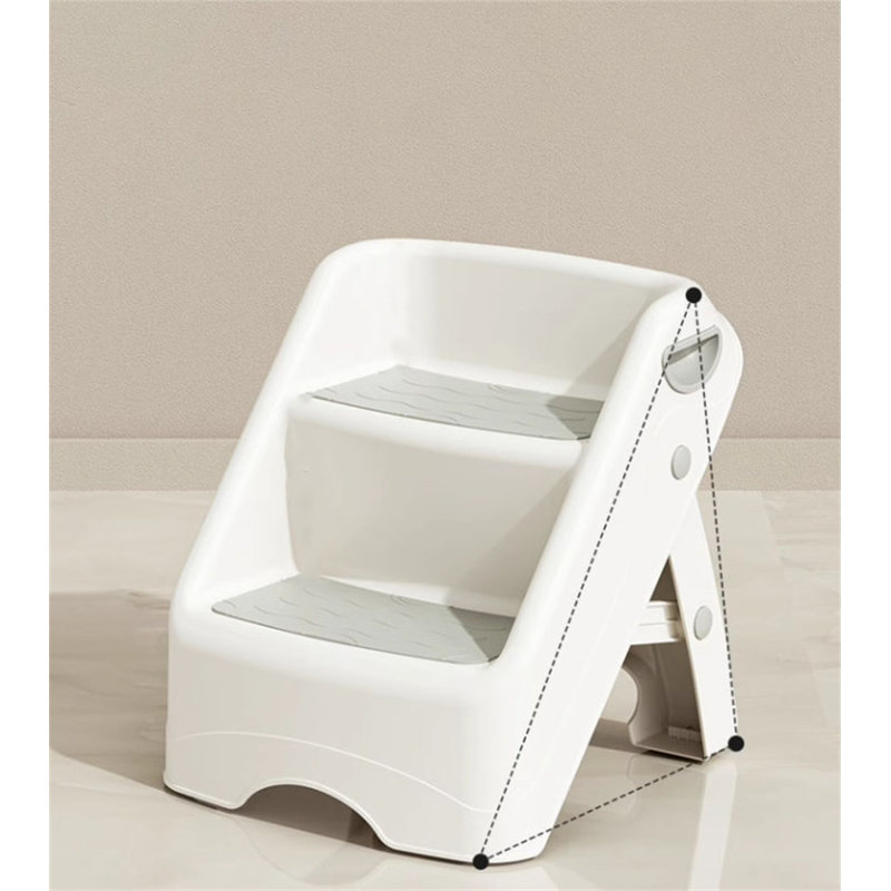 Escalier pliable pour animaux en plastique