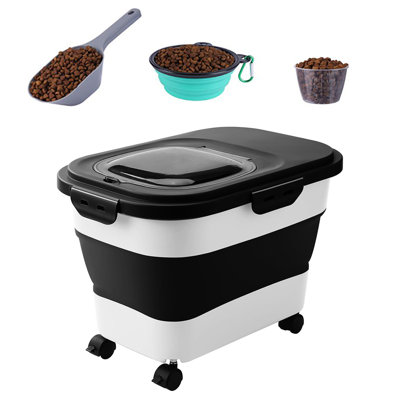 23 Lb. Plastic Food Storage Container