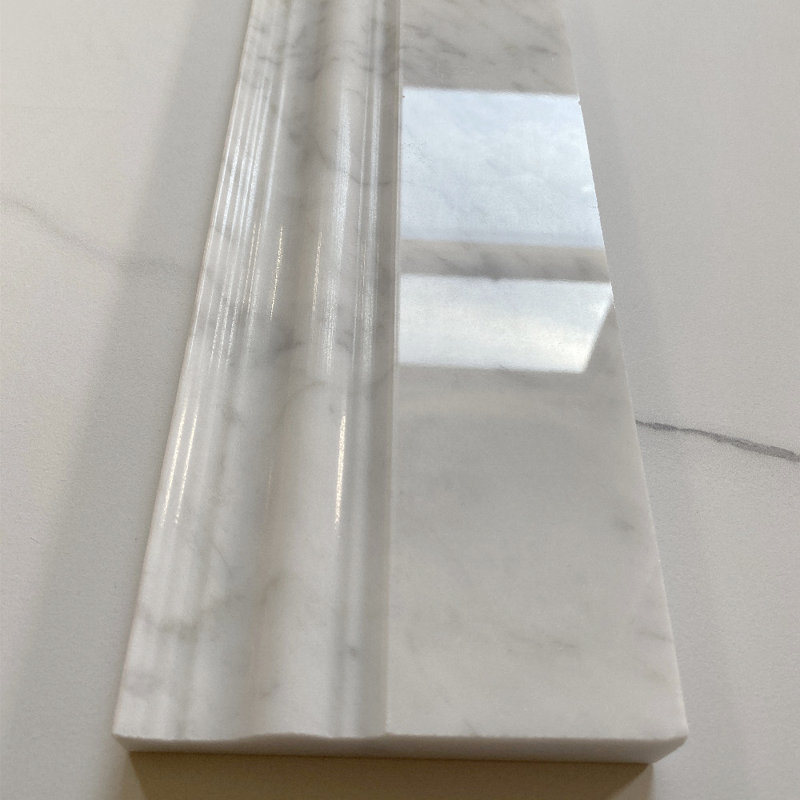 Carreau de plancher et de métro en marbre 4 po x 12 po