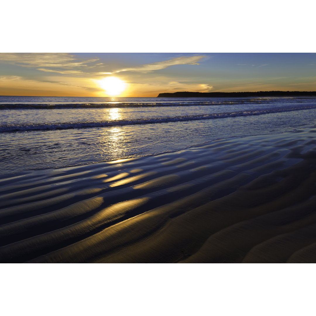 Sonnenuntergang am Strand von Coronado - Leinwandbild