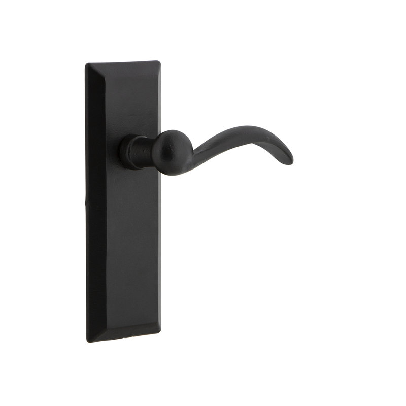 Ageless Iron Keep Plate with Tine Lever, 2.375, Right