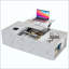 Table basse à plateau relevable avec tiroir coulissant et rangement caché, lumières DEL de 16 couleurs, charge sans fil et haut-parleur intégré-834033703