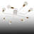 8 Lights Flush Mount