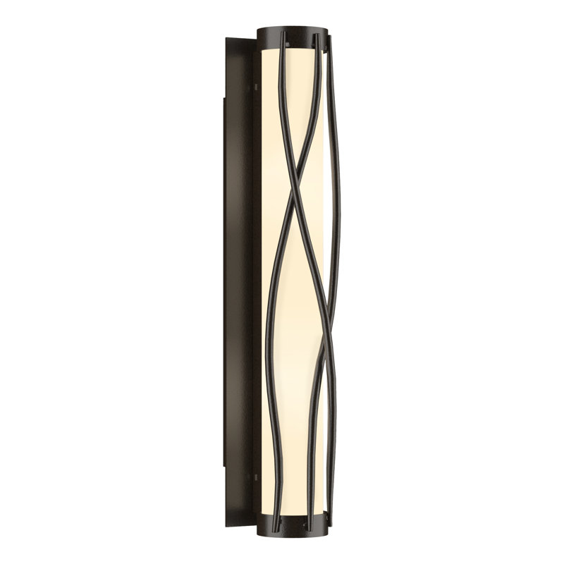 Twine 1 - Light Dimmable Flush Mounted Sconce, Oil Rubbed Bronze