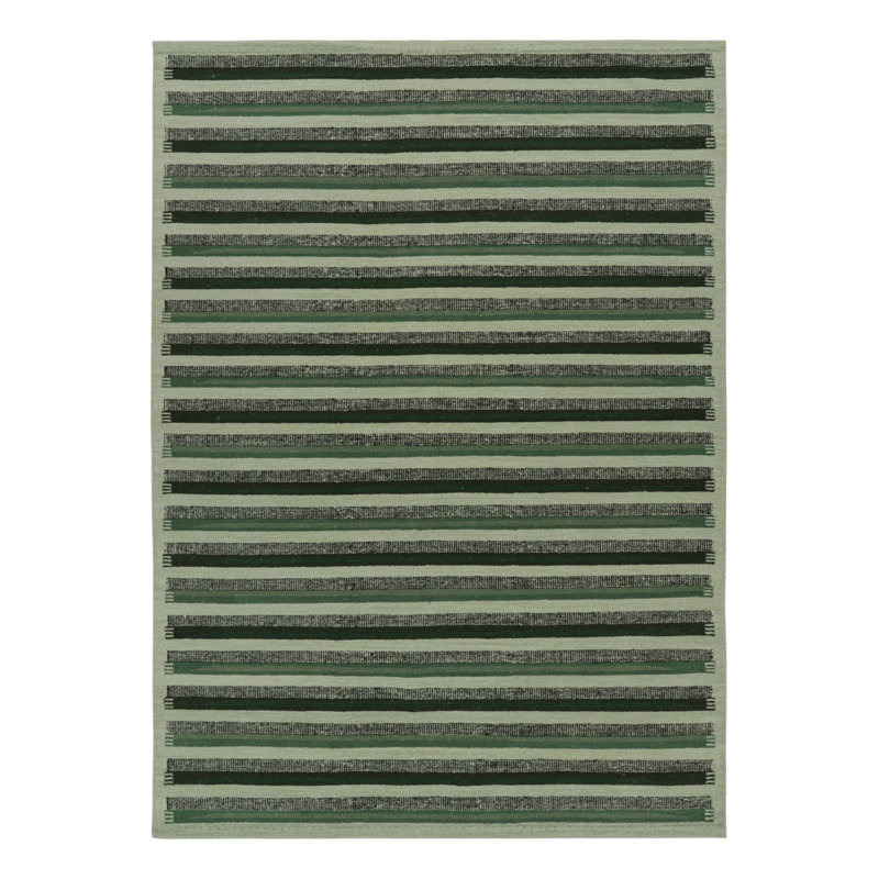 Scandinavian Wool Geometric Area Rug, Rectangle 9' x 12'