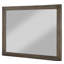 Wood Flat Wall Mirror