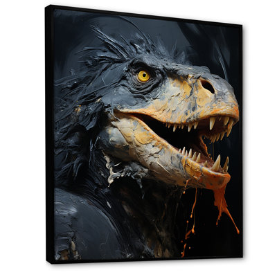 Raptor Dinosaur - Art mural dinosaure