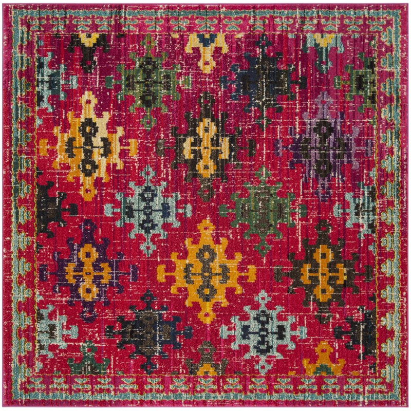 Nistler Ikat Area Rug, Square 201 cm