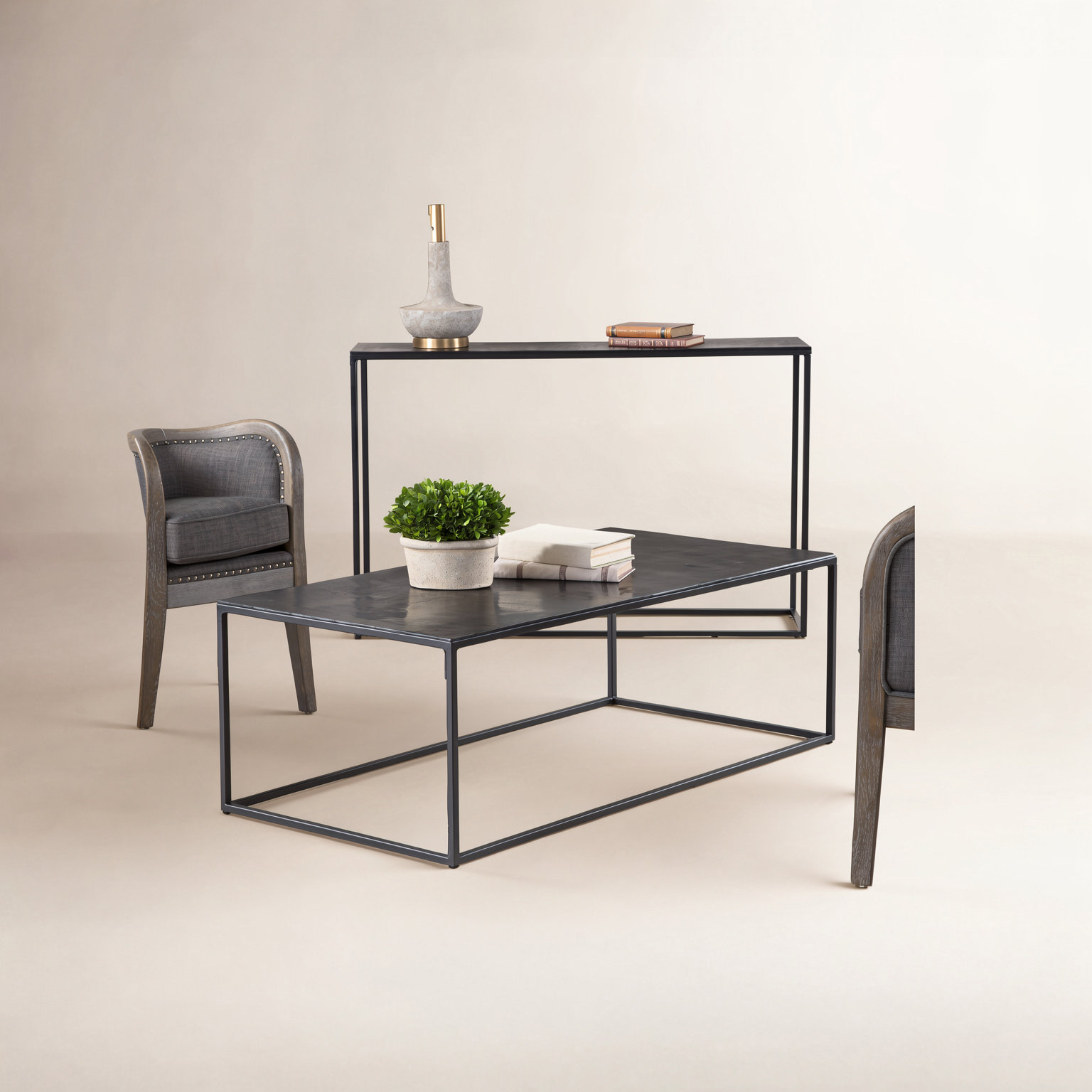 Addie 2-Piece Living Room Table Set