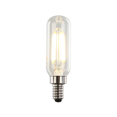 4 Watt 25 Watt Equivalent, T6 LED Dimmable Light Bulb, Daylight (3000K) E12/Candelabra Base