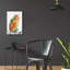  «Watercolor Cat On Table F» par Jean Plout, art mural en verre acrylique-929249279