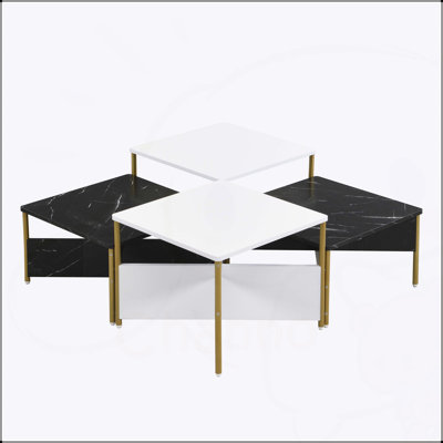Ensemble de 4 tables basses Modern Modern