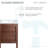 Nadar 24" Freestanding Bathroom Vanity in Brown Oak with Sink Top-1895706630-1895706645