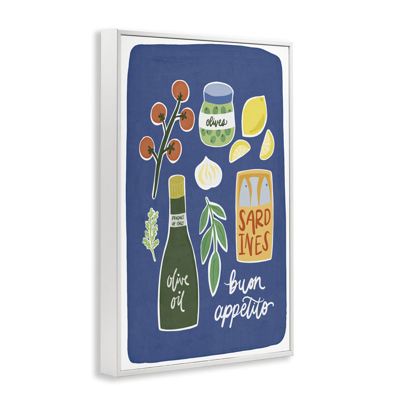 Giclée italienne encadrée, design par Amanda Houston, H 30 po x l 20 po, Giclée encadrée blanc bord de mer
