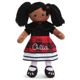 Personalized Planet African American Rag Doll