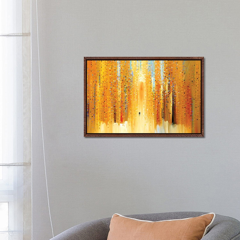 Under The Sun With You by Ekaterina Ermilkina - Painting on Canvas, Classic Wood Framed, 66.04 cm H x 45.72 cm W