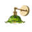 1-Light green glass dimmable Wall Sconce