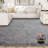 Shag Area Rugs 9x12 ft, Light Grey Fluffy Rug for Living Room, Non-Slip Shag Carpet for Bedroom Nursery Kids Play Room Dorm Office-983137522