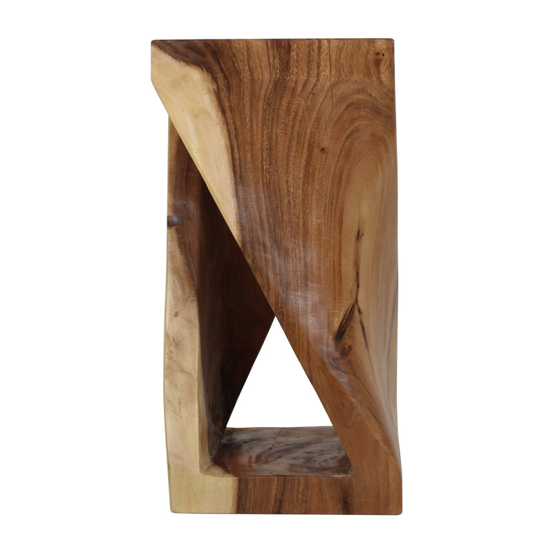 Cinderford Solid Wood End Table, Brown