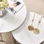NOVA Modern Nesting Coffee Table Set – 2-Piece Sintered Stone Tables with Chrome Gold/Silver Legs-1896809677