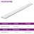 48" White Engineered Stone Bathroom Vanity Backsplash