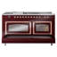 ILVE Nostalgie II Noblesse 60 po à 2 brûleurs, plaque chauffante, plaque de cuisson française-939345227-939345266