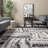 Abstract Beige/Gray Area Rug-183352267