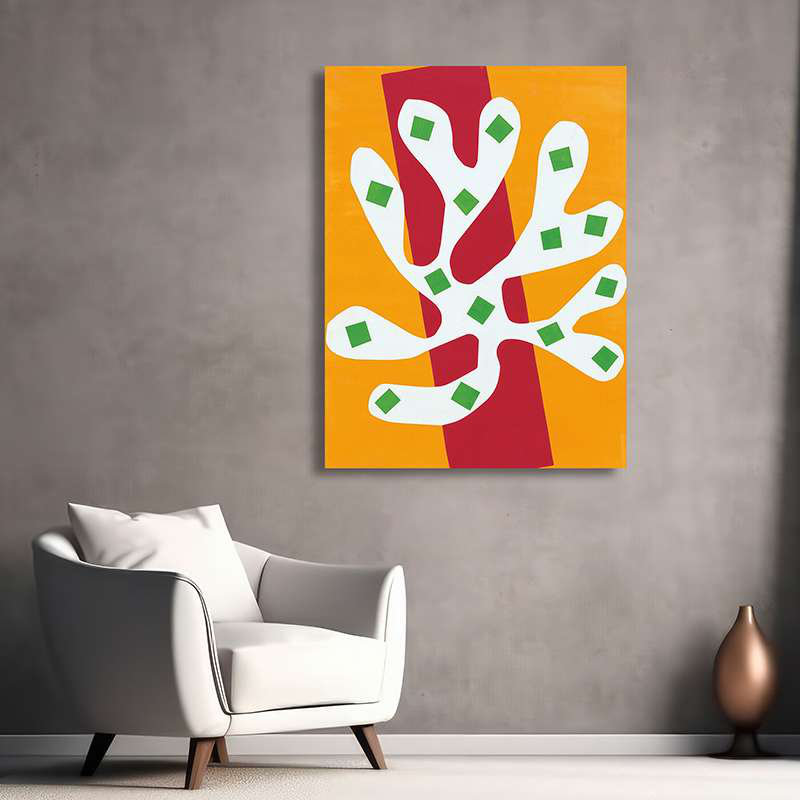 Wrapped Canvas - Henri Matisse, Algae, 100cm H x 70cm W