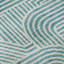 Tapis bleu sarcelle lavable à la machine Premium Prisco-978106960