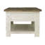 Table basse en bois massif de 47 po de largeur Laneta