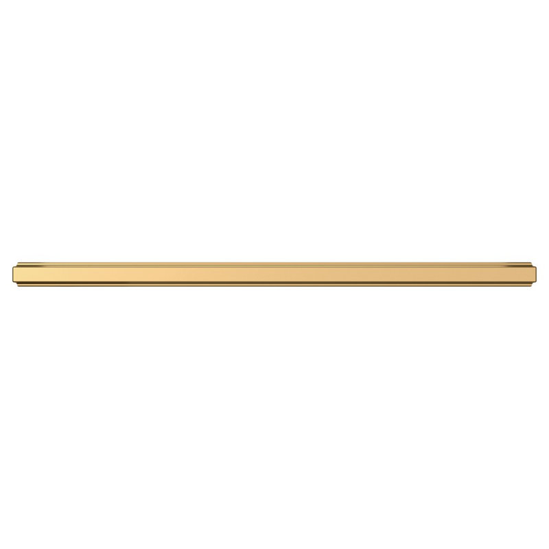 18" Polished Brass Traditional Appliance Pull with Mounting Hardware