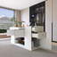 Commode pour meuble-lavabo moderne et multifonctionnel