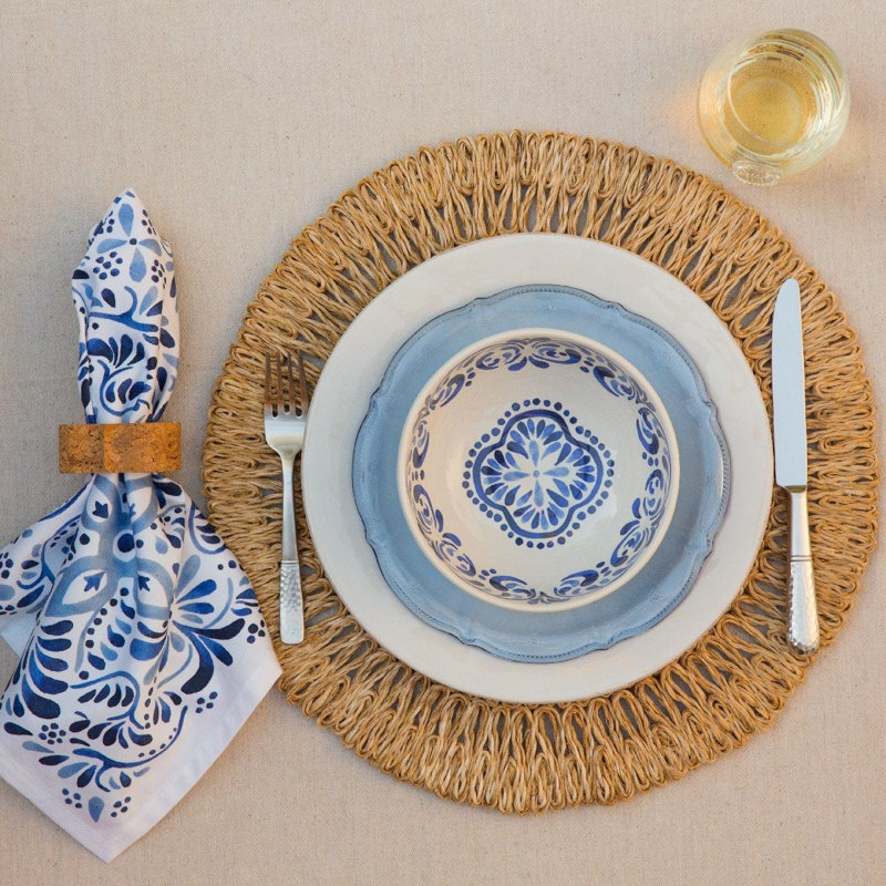 Iberian Napkin, Indigo