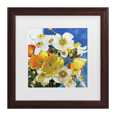 Bolog Shirley Novak Chasing Color For The Happy Of It Matted Framed Art