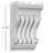 Endurathane Berkshire Corbel, 4"W x 2 5/8"D x 6 5/8"H, Factory Primed
